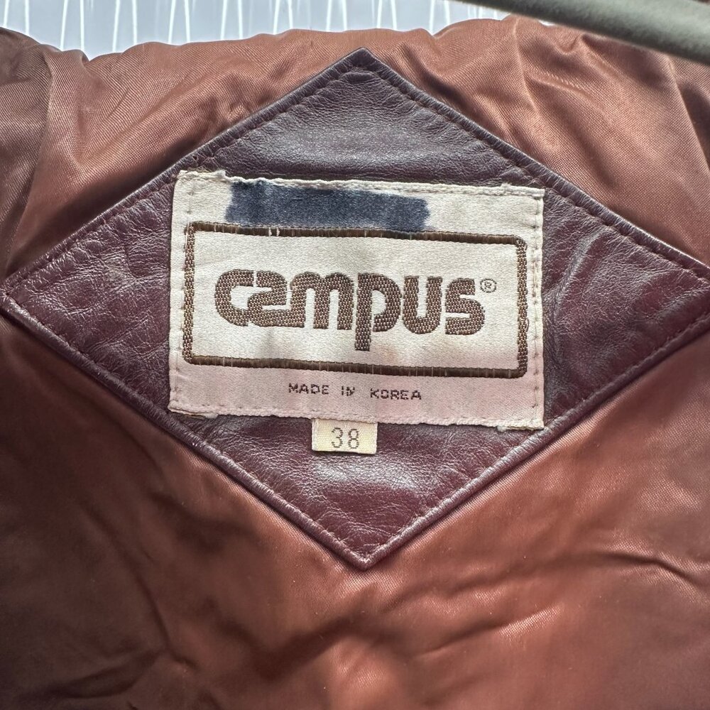 Campus Leather Jacket - Picture 8 of 10
